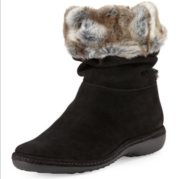 Stuart Weitzman Shoes - Stewart Weitzman Coinage Roll Down Ankle Boot